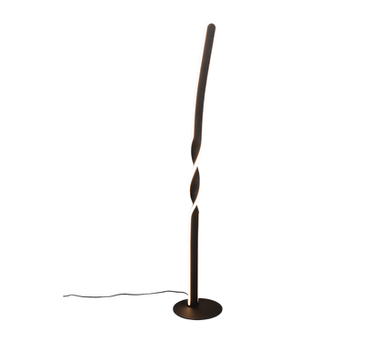 Ginko LED floor lamp matt black — R45791132
