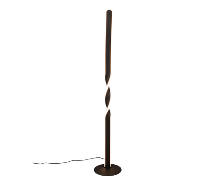Ginko LED floor lamp matt black — R45791132