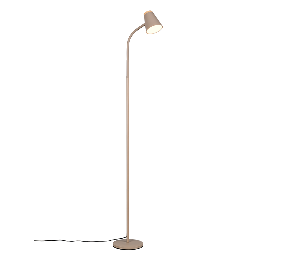 Pongo LED floor lamp warm beige — R45831143