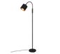 Tommy floor lamp 1-pc E14 matt black/gold — R46331079