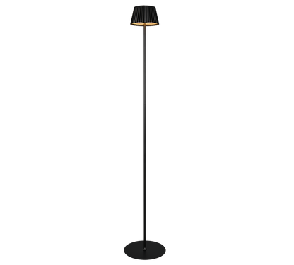Suarez LED outdoor floor lamp matt black rechargeable — R47706132