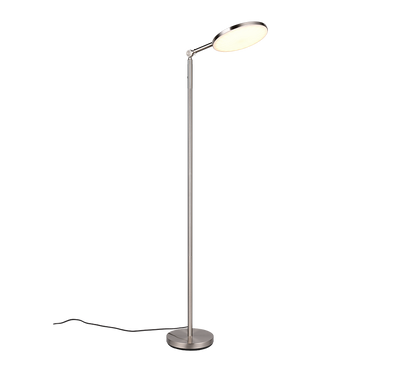Mondello LED floor lamp brushed steel — R47901107