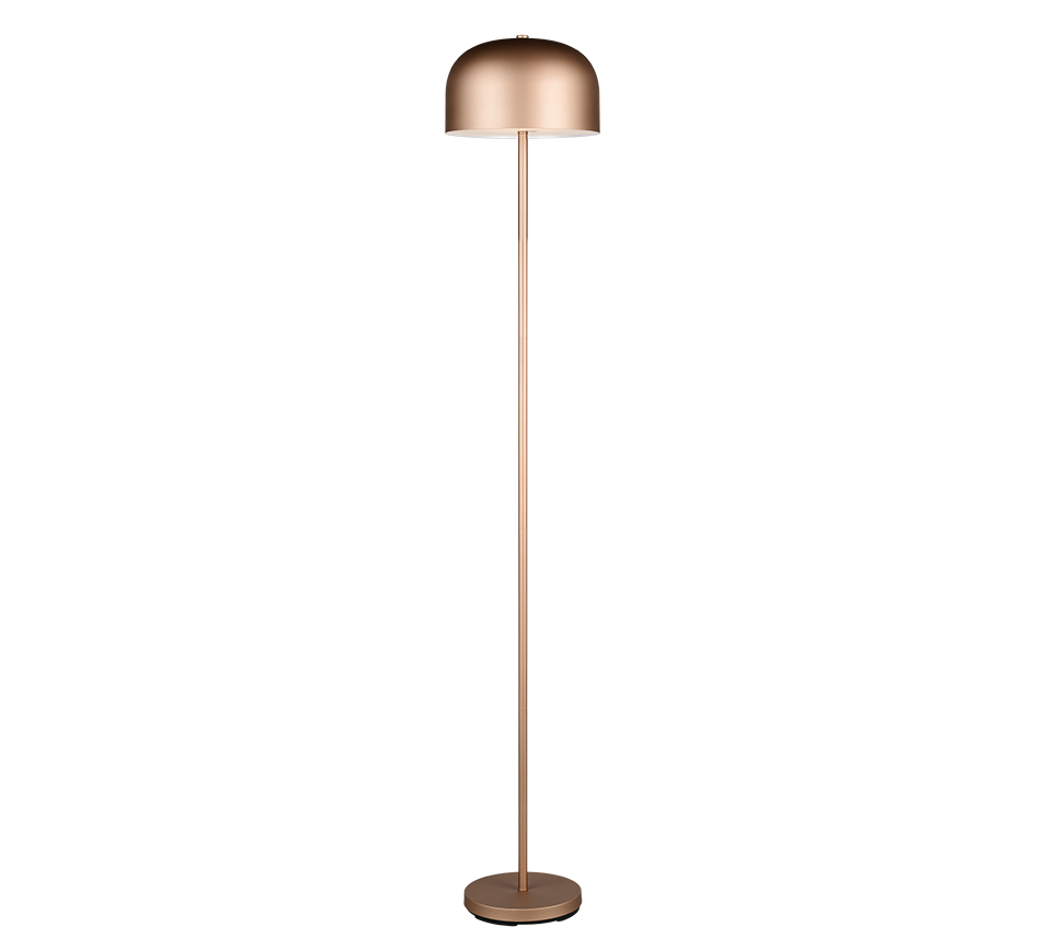 Jeff LED floor lamp coffee brown rechargeable — R49151165