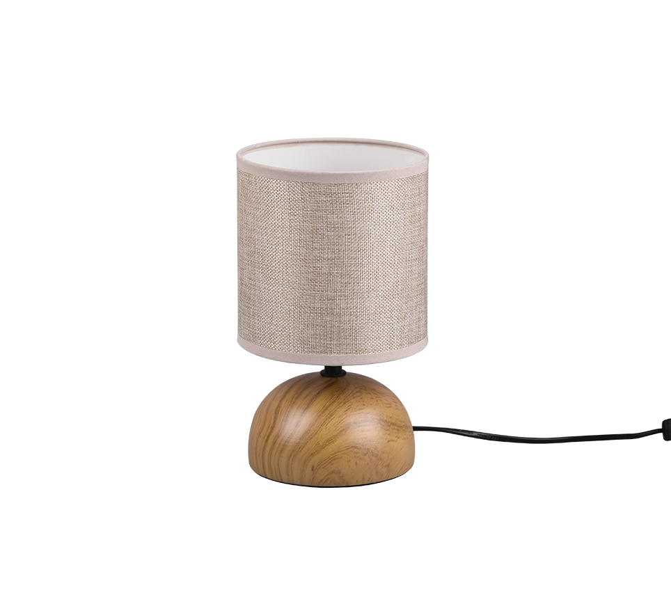 Luci table lamp E14 wood imitation — R50351035