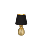 Pineapple table lamp 35 cm E14 gold/black — R50421079