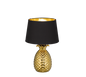 Pineapple table lamp 43 cm E27 gold/black — R50431079