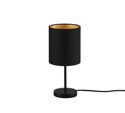 Jerry table lamp E14 matt black/gold — R50491080