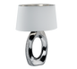 Taba table lamp 52 cm E27 silver/white — R50521089