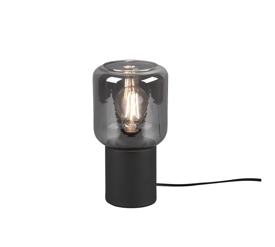 Nico table lamp E27 matt black — R50591032
