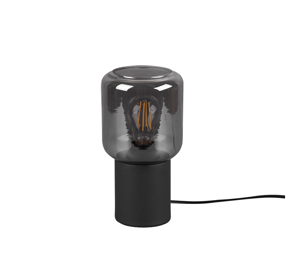 Nico table lamp E27 matt black — R50591032
