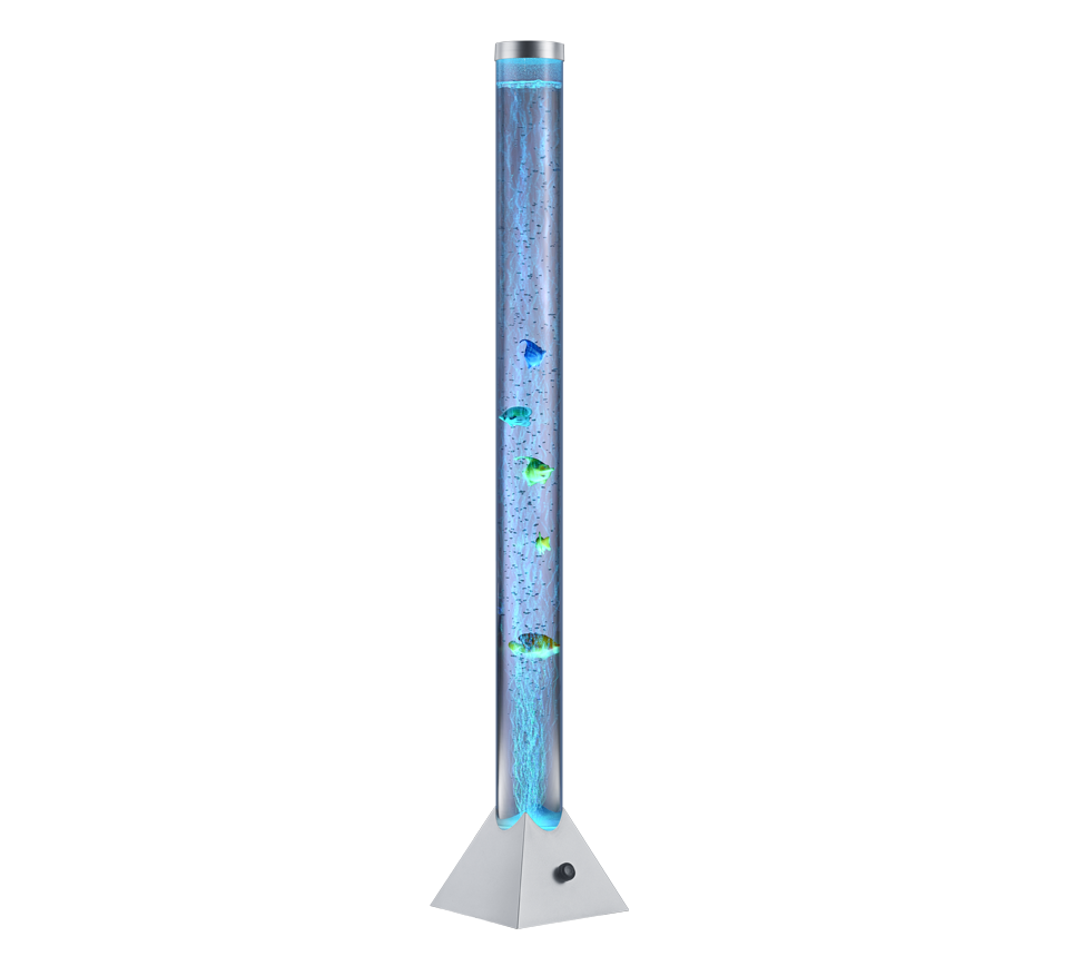 Motion LED floor lamp grey RGB — R5073-47