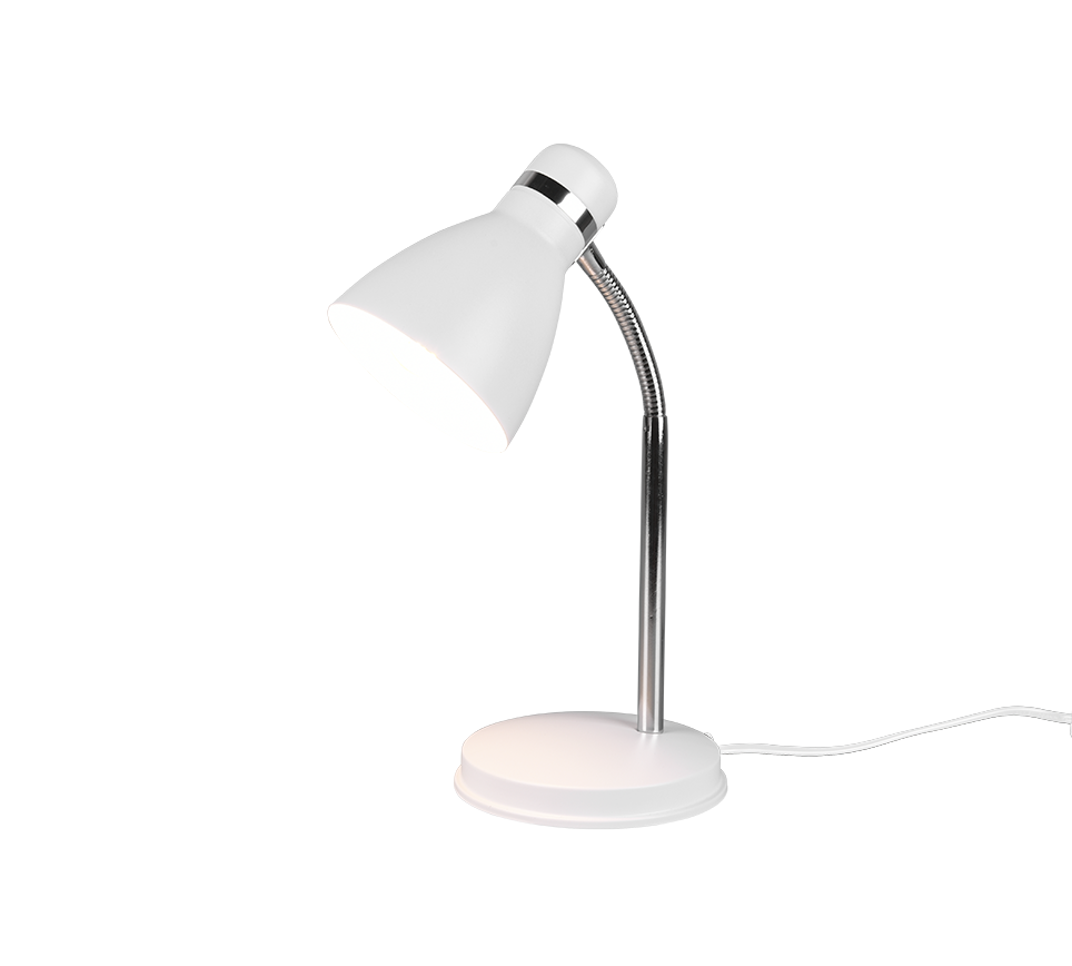 Harvey table lamp E27 matt white — R50731031