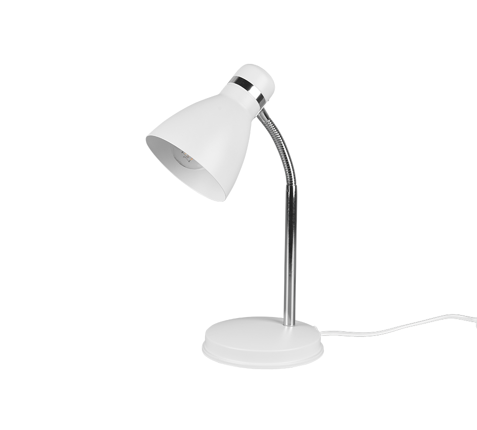 Harvey table lamp E27 matt white — R50731031