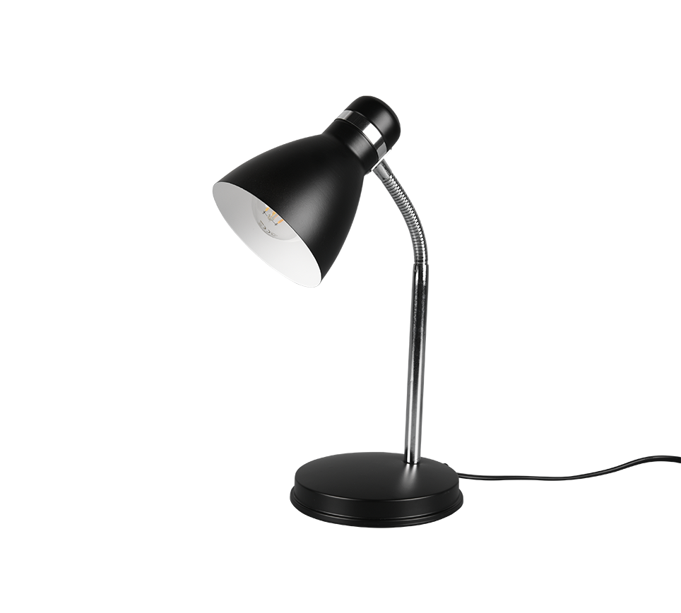 Harvey table lamp E27 matt black — R50731032