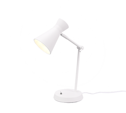 Enzo table lamp E27 matt white — R50781031
