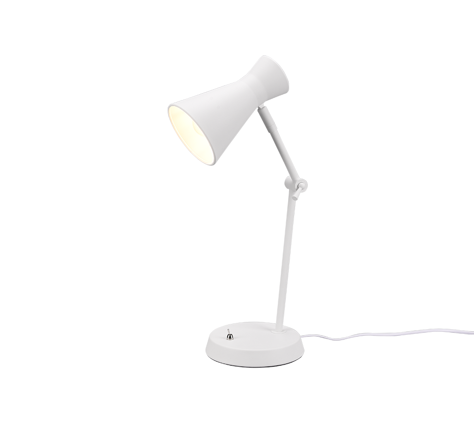 Enzo table lamp E27 matt white — R50781031
