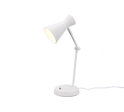Enzo table lamp E27 matt white — R50781031