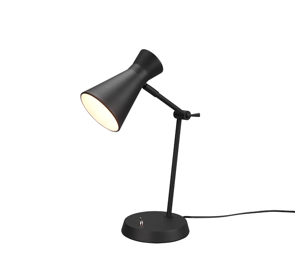 Enzo table lamp E27 matt black — R50781032
