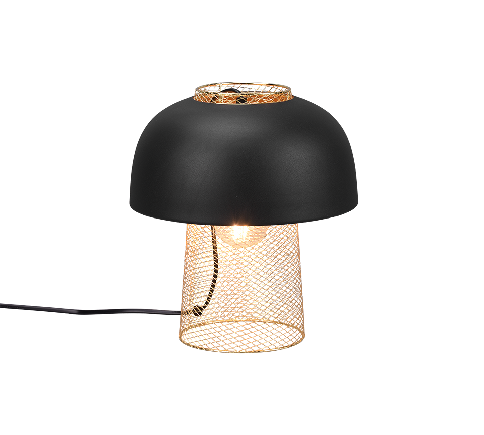 Punch table lamp E27 matt black — R50811032