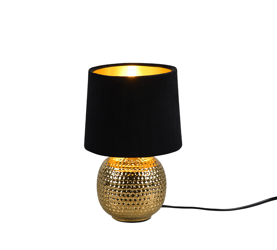 Sophia table lamp E14 black/gold — R50821002