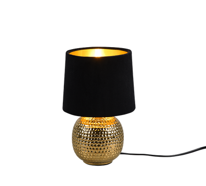 Sophia table lamp E14 black/gold — R50821002
