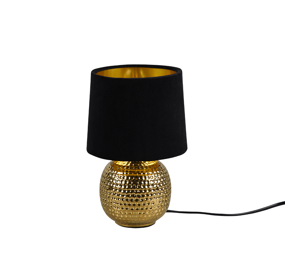 Sophia table lamp E14 black/gold — R50821002