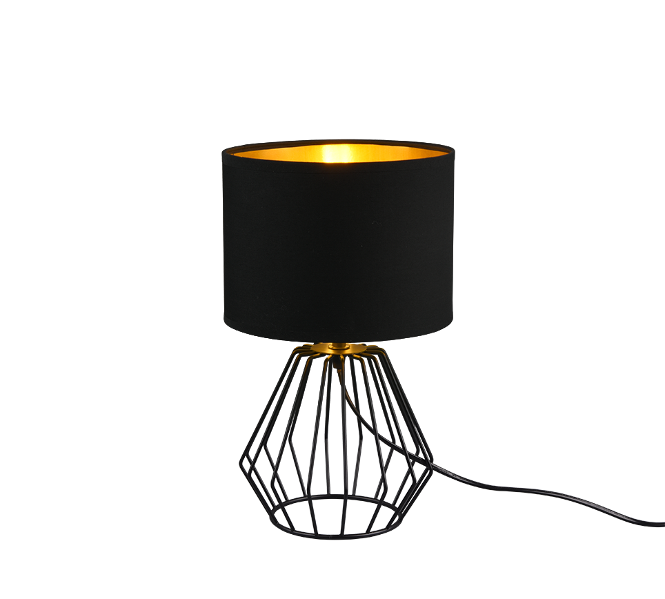 Chuck table lamp E14 black/gold — R50931002