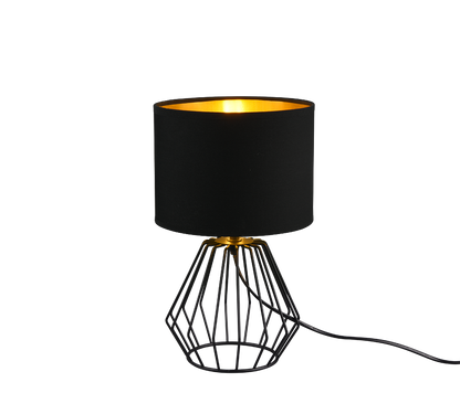 Chuck table lamp E14 black/gold — R50931002