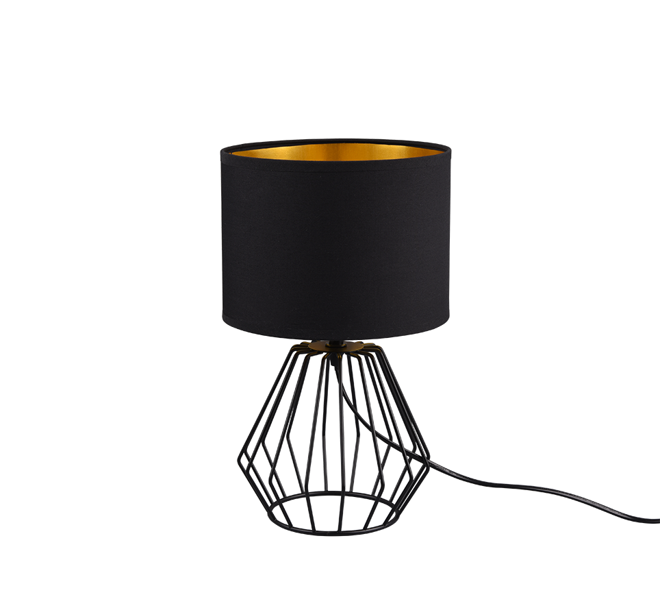 Chuck table lamp E14 black/gold — R50931002