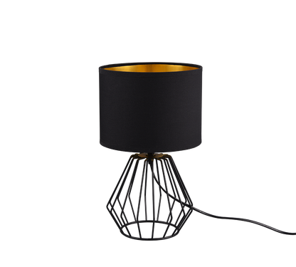 Chuck table lamp E14 black/gold — R50931002