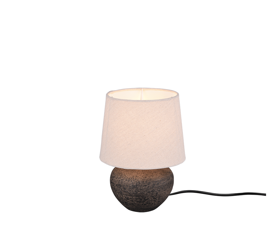 Lou table lamp 25 cm E14 beige — R50961844