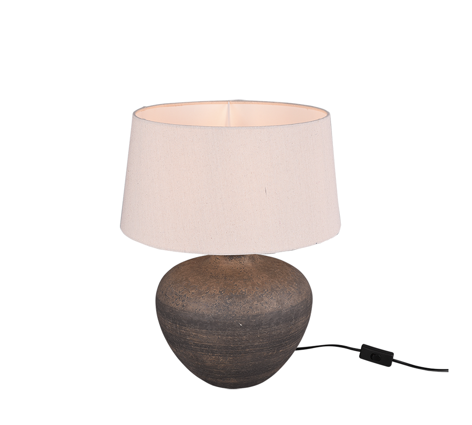 Lou table lamp 46 cm E14 beige — R50963844