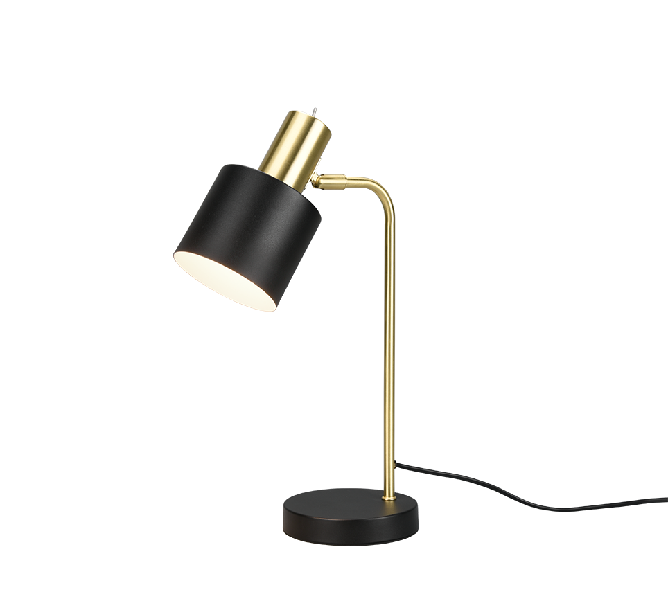 Adam table lamp E14 matt black/matt brass — R51041080