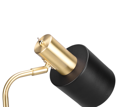 Adam table lamp E14 matt black/matt brass — R51041080