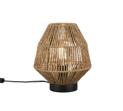 Miki table lamp E27 brown/paper yarn — R51101026