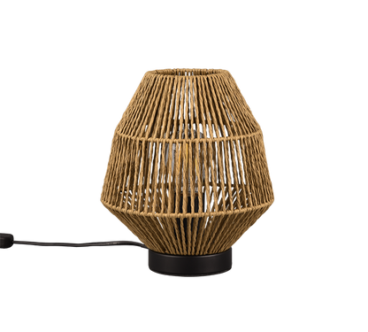 Miki table lamp E27 brown/paper yarn — R51101026