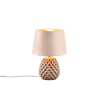 Ariana table lamp 27 cm E14 beige — R51531044