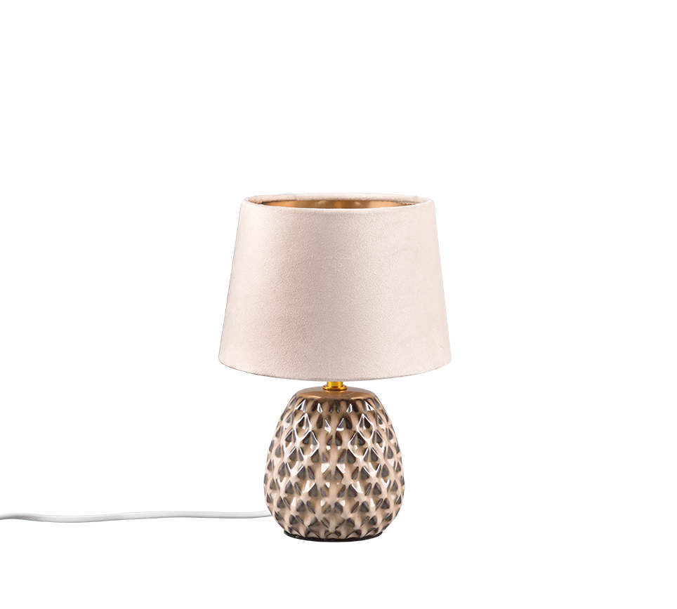 Ariana table lamp 27 cm E14 beige — R51531044