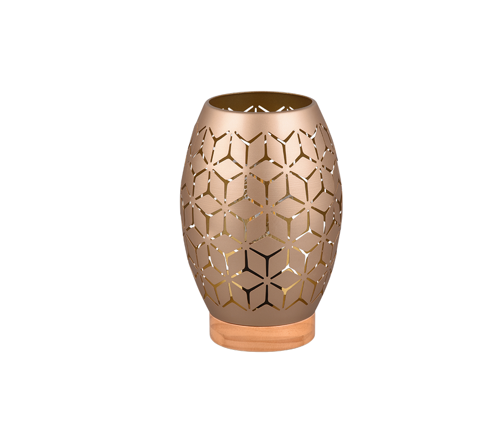 Bidar table lamp E27 coffee brown — R51571065