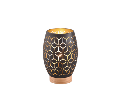 Bidar table lamp E27 black/gold — R51571080