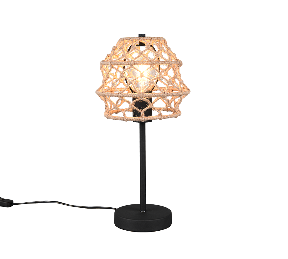 Hive table lamp E27 natural color/hemp — R51681036