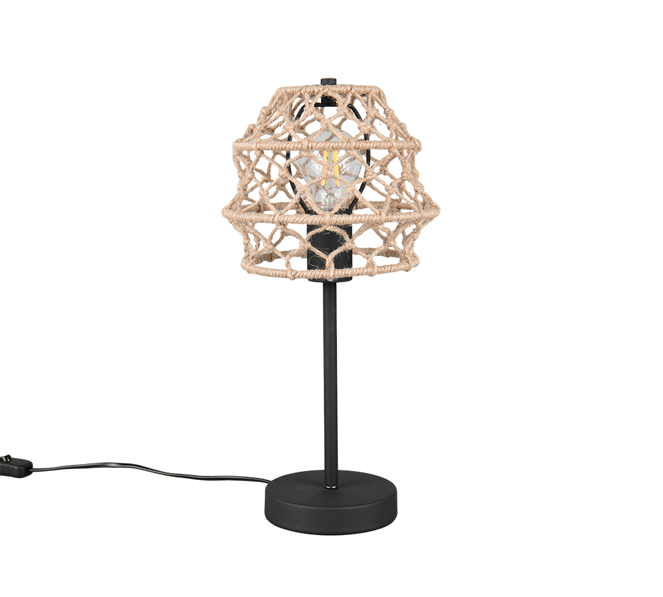 Hive table lamp E27 natural color/hemp — R51681036