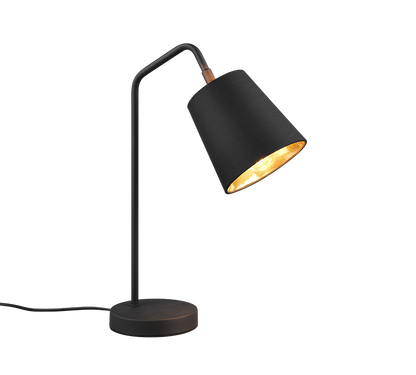 Buddy table lamp E27 matt black/gold — R51721032