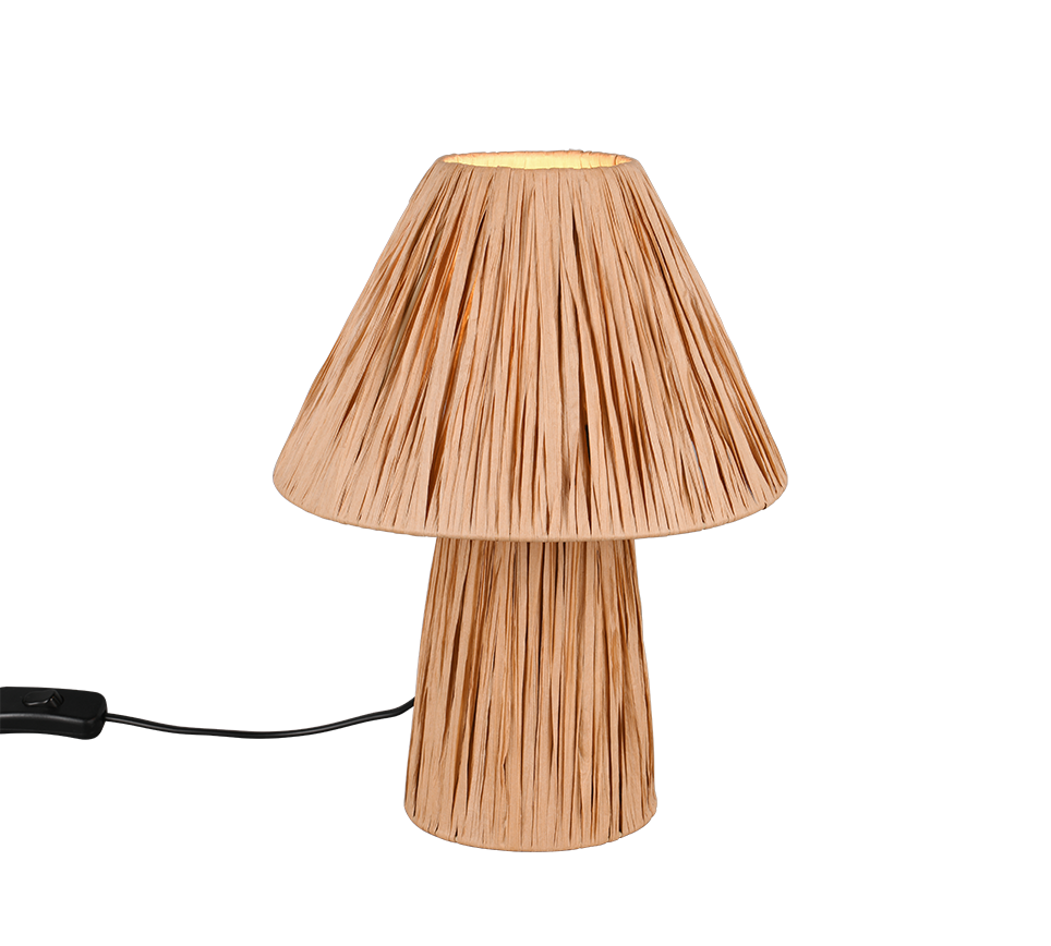 Anea table lamp 2xE14 natural color/rattan — R51752036