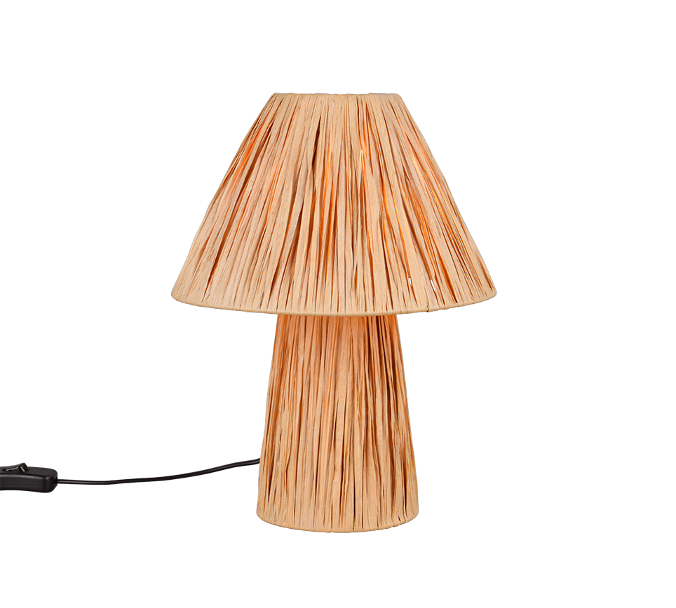 Anea table lamp 2xE14 natural color/rattan — R51752036
