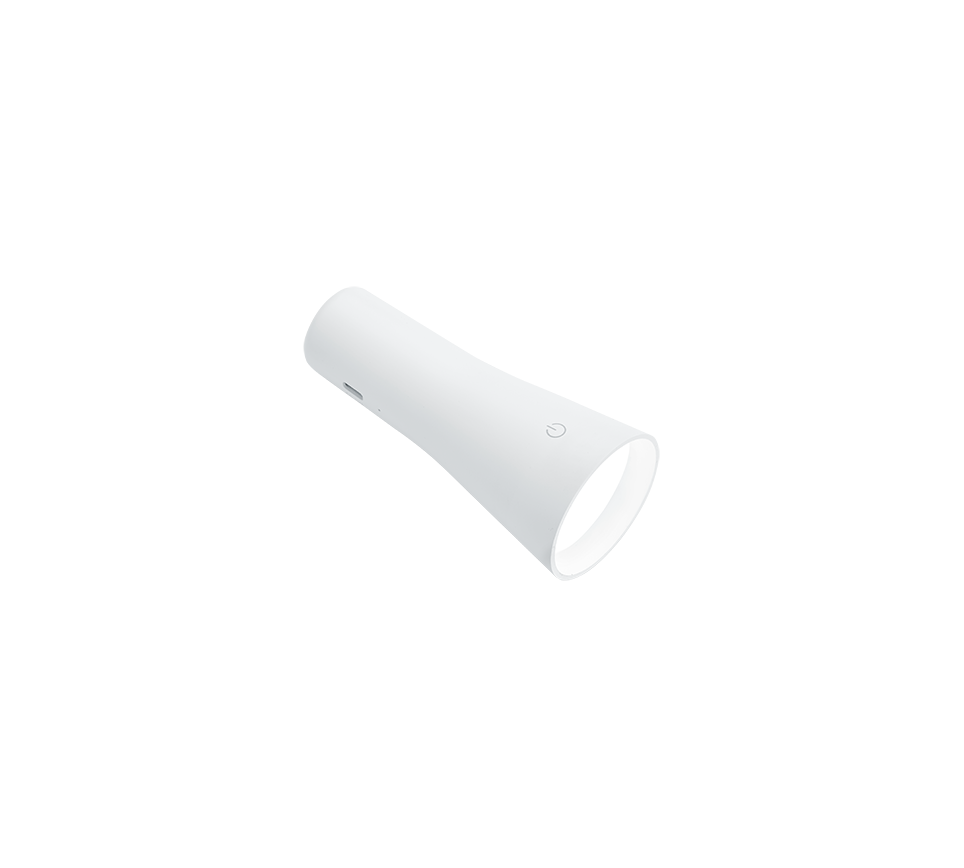 Maxi LED table lamp matt white rechargeable — R52121131