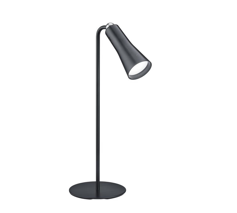 Maxi LED table lamp matt black rechargeable — R52121132