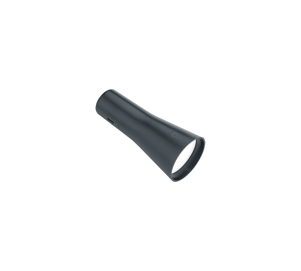 Maxi LED table lamp matt black rechargeable — R52121132