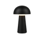 Lennon LED table lamp black rechargeable — R52176102