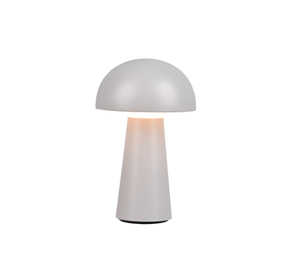 Lennon LED table lamp grey rechargeable — R52176177